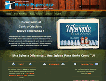 Tablet Screenshot of nuevaesperanza.com